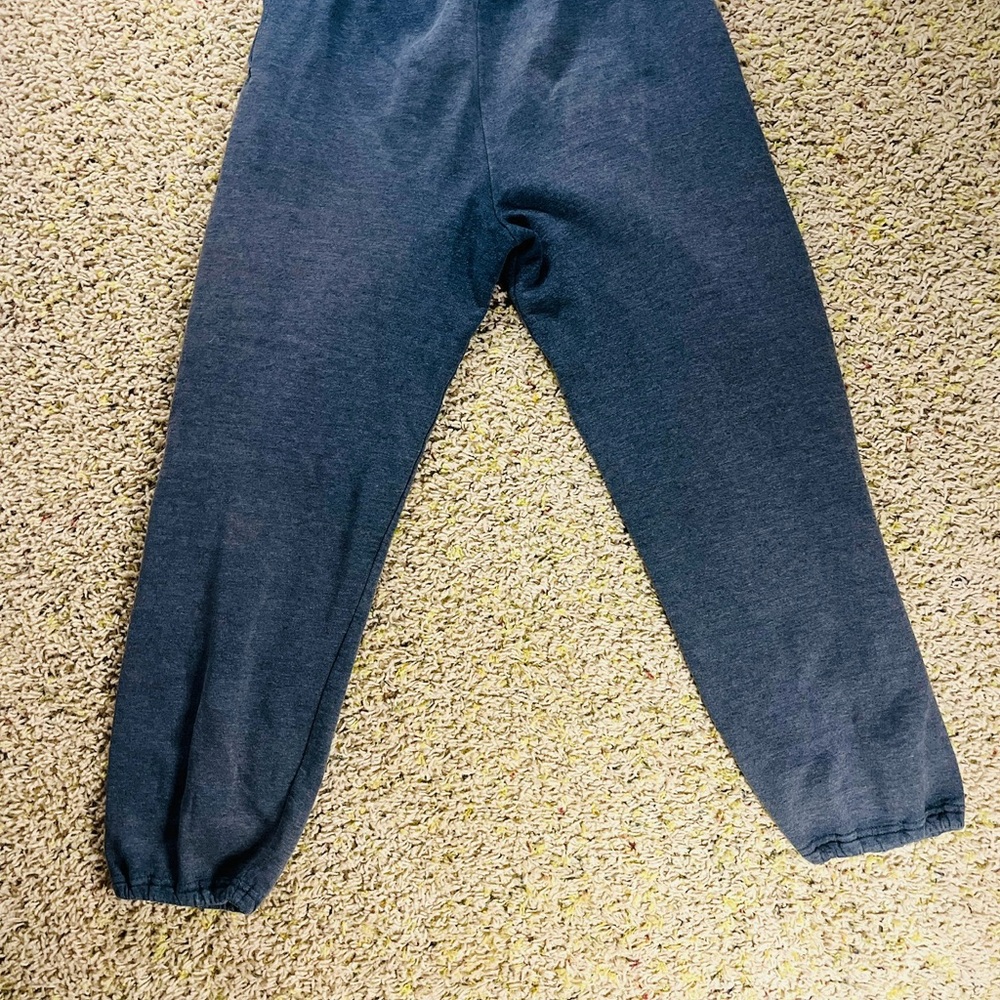 Dark Grey Sweatpants Men’s Small Blank Basic Joggers